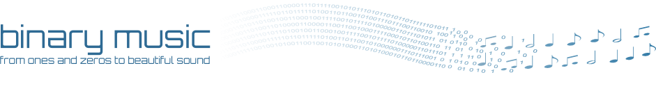 Binary Music Logo